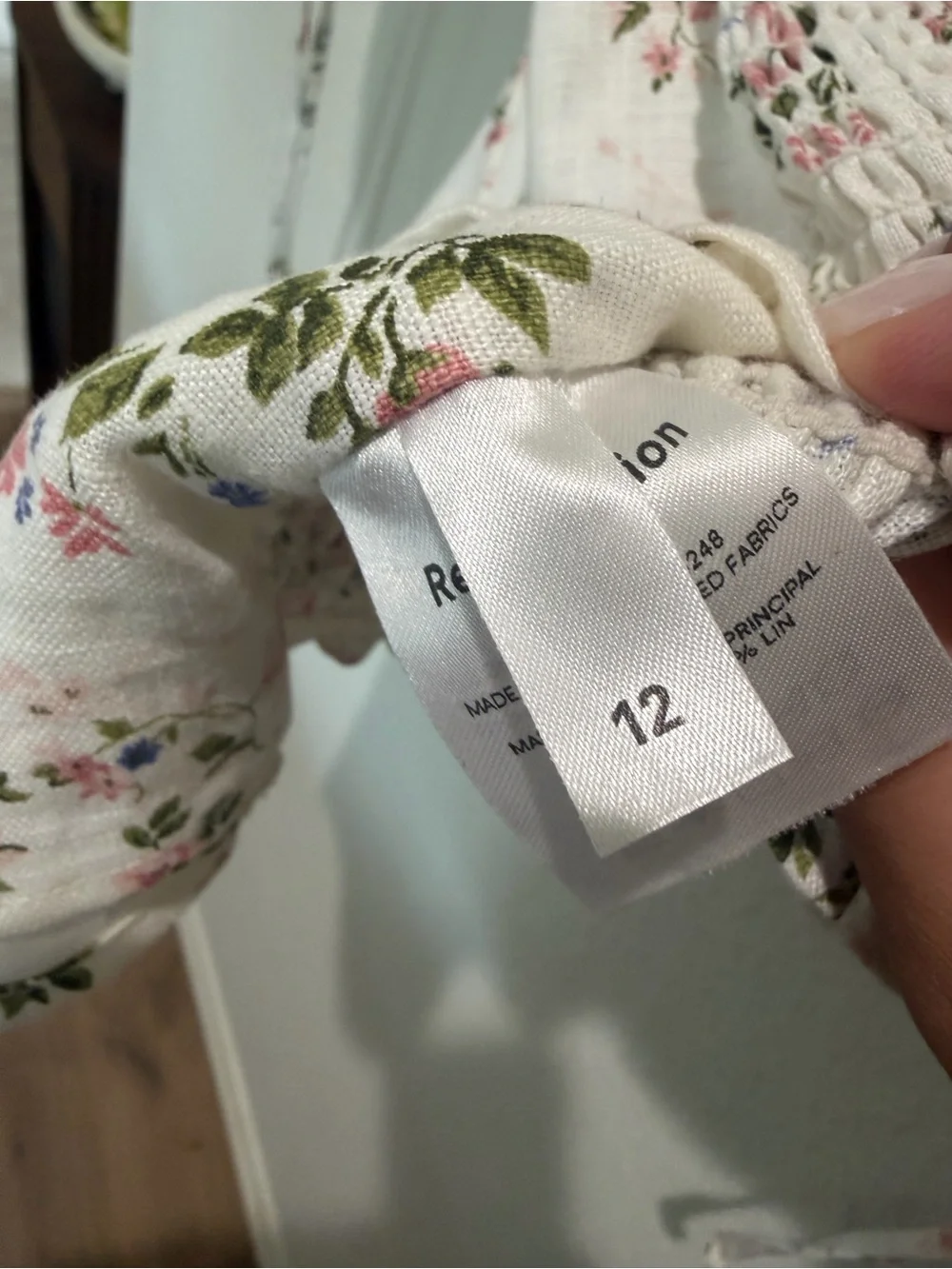Reformation lightweight white
